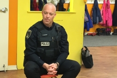 Visite du policier éducateur